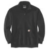 Carhartt LOOSE FIT MIDWEIGHT QUARTER ZIP SWEATSHIRT Black