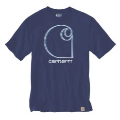 Carhartt C GRAPHIC T-SHIRT Scout Blue Heather