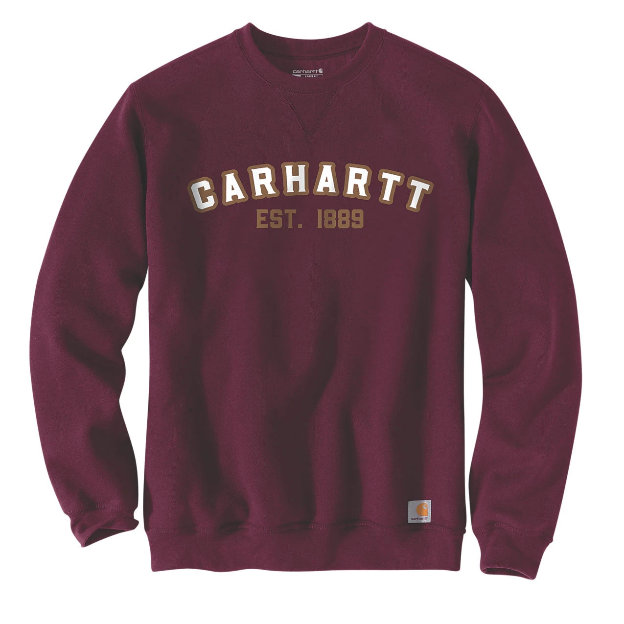Carhartt CREWNECK LOGO GRAPHIC SWEATSHIRT Port