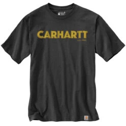 Carhartt LOGO GRAPHIC T-SHIRT Carbon Heather