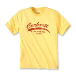 Carhartt SCRIPT GRAPHIC T-SHIRT Sundance Heather
