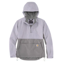 Carhartt WOMEN'S LIGHTWEIGHT PACKABLE ANORAK Lilac Haze/Asphalt