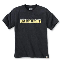 Carhartt SS LOGO GRAPHIC T-SHIRT Carbon Heather