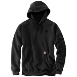 Carhartt RAIN DEFENDER MIDWEIGHT TONAL HOODIE Black