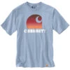 Carhartt C GRAPHIC T-SHIRT Fog Blue