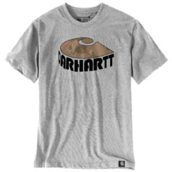 Carhartt CAMO GRAPHIC T-SHIRT Heather Grey