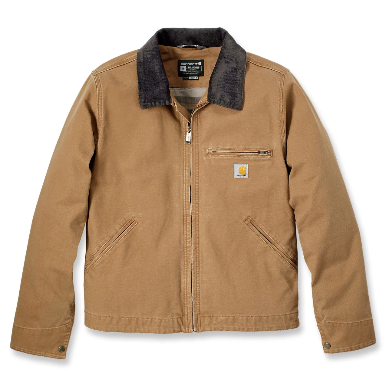 RE-ENGINEERED DUCK DETROIT JACKET Carhartt Brown
