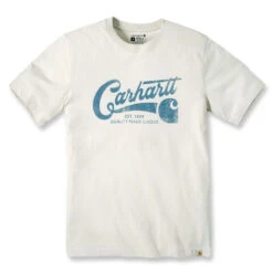 Carhartt LIGHTWEIGHT SCRIPT GRAPHIC T-SHIRT Oat Milk