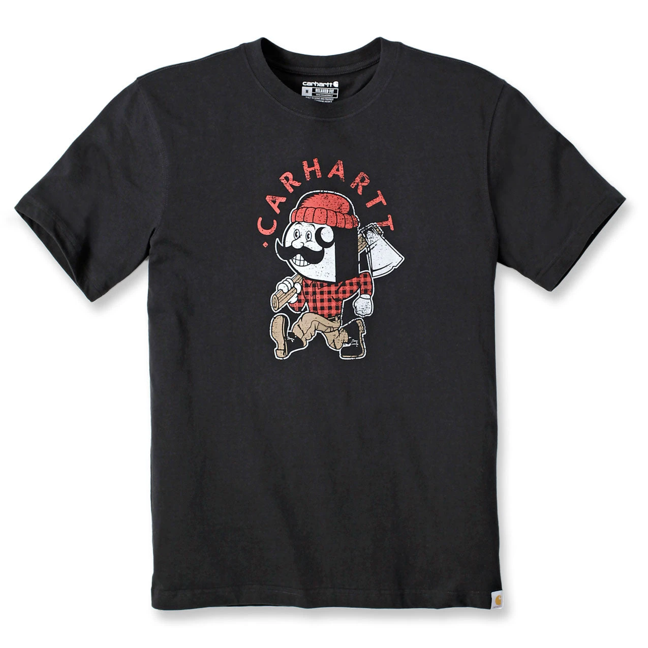 Carhartt LIGHTWEIGHT LUMBERJACK GRAPHIC T-SHIRT Black