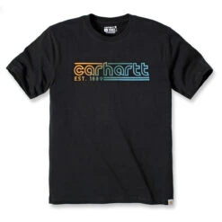 Carhartt LIGHTWEIGHT LOGO GRAPHIC T-SHIRT Black
