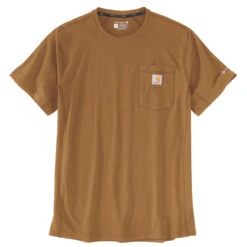 FORCE FLEX POCKET T-SHIRT Carhartt Brown