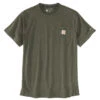 Carhartt FORCE FLEX POCKET T-SHIRT Basil Heather