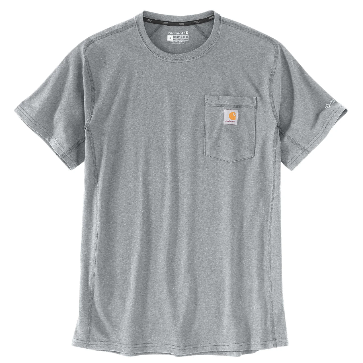 Carhartt FORCE FLEX POCKET T-SHIRT Heather Grey