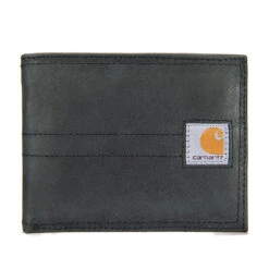 Carhartt SADDLE LEATHER BIFOLD WALLET Black