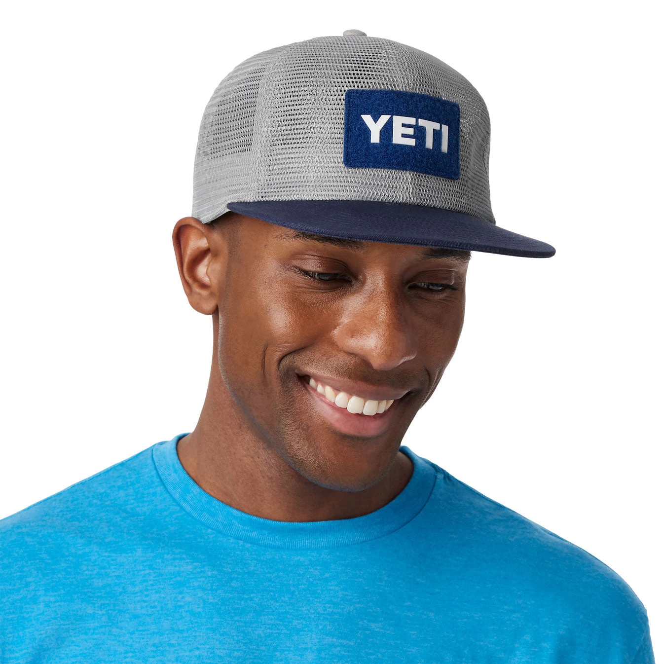 YETI® Velcro Badge Flat Brim Mesh Hat - Image 5