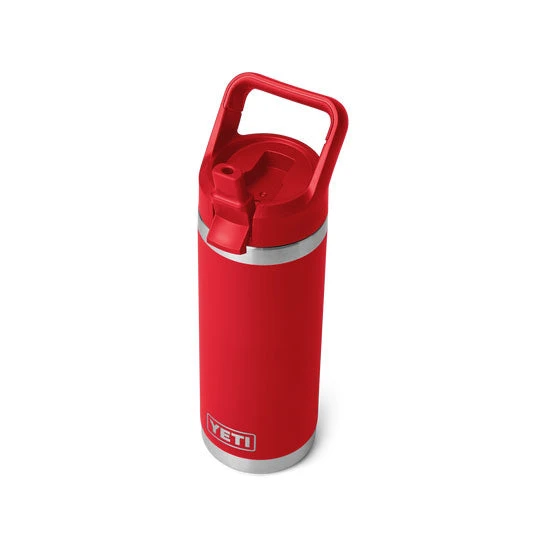 Yeti RAMBLER® 18 OZ (532 ML) BOTTLE WITH STRAW CAP Rescue Red - Image 2
