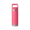 Yeti RAMBLER® 18 OZ (532 ML) BOTTLE WITH STRAW CAP Tropical Pink