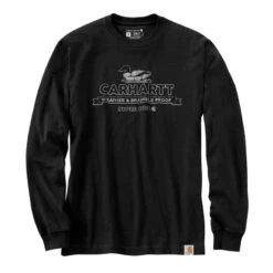 Carhartt SUPER DUX GRAPHIC Long Sleeve T-Shirt Black